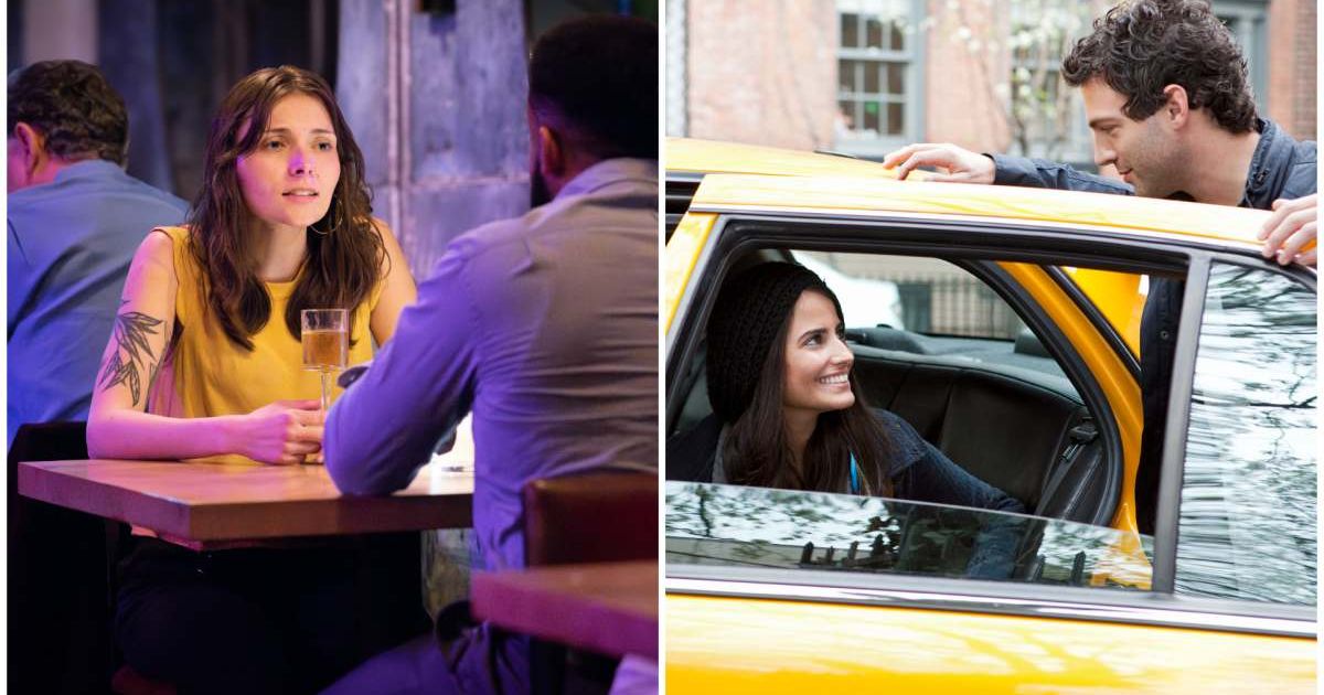 (L ) A woman looks suspicious during a date ; (R) A woman being dropped off at her car by a man (Representative Cover Image Source: Getty Images | Photo by (L) Lighthouse Films ; (R) Nick Dolding)