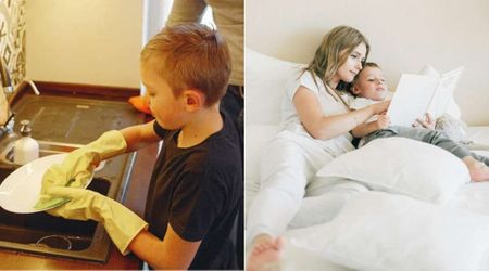 Mom was confused to see her 6-year-old doing all the chores — his heartbreaking bedtime request made her realize the truth