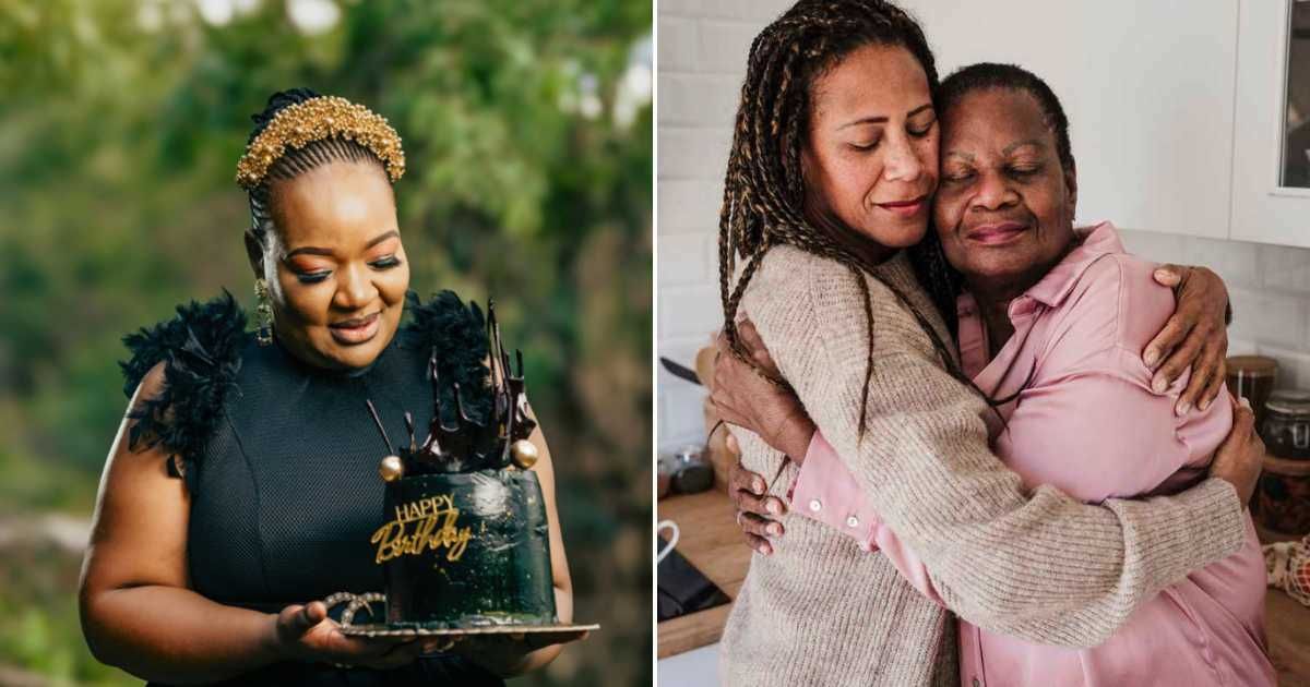 (L) Woman holding her birthday cake. (R) Two women hugging. (Representative Cover Image Source:  (L) Pexels | Lucretius Mooka, (R) Getty Images | SDI Productions)