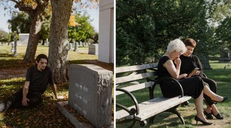 His fiancé passed before he could replace ‘Will you marry me?’ on memorial plaque with their wedding date — the new message left passersby in tears