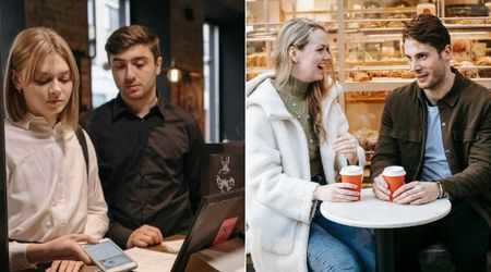 He pretended to be a random woman’s boyfriend for 30 seconds when a café stranger made her uneasy — her reaction left him stunned