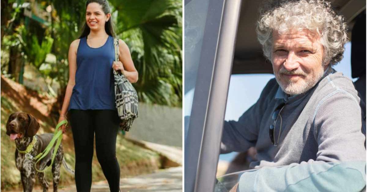 (L) A woman walking her dog ; (R) An old man looking out of a car (Representative Image Source: Pexels | (L) Helena Lopes; (R) Kampus Production)