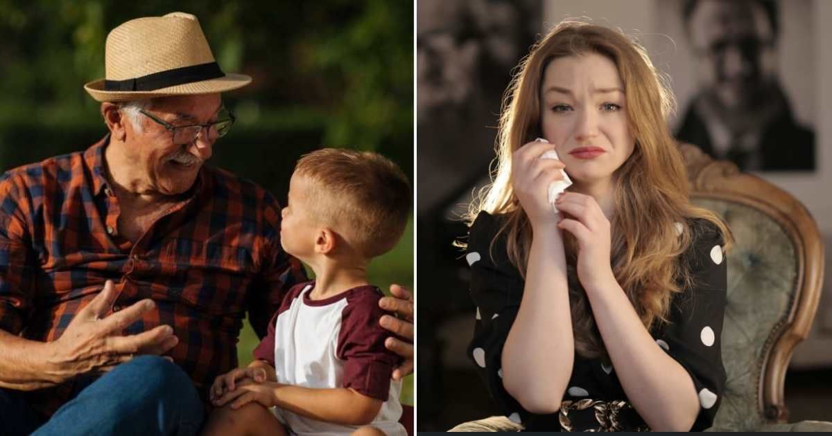 (L) An old man talking to a kid. (R) A woman being emotional (Representative Cover Image Source: (L) Getty Images | mihailomilovanovic, (R) Pexels |  Andrea Piacquadio)