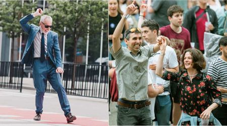 Woman was watching sunset in Italy when an old man started dancing beside a street band — what happened next left the crowd in awe