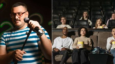 Comedian forgot his line and froze on stage when shouted from the audience — moments later, the crowd erupted in cheers