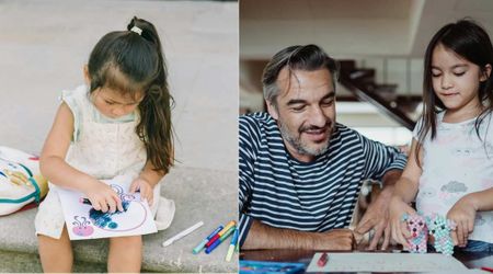 He praised his young stepdaughter’s drawing of her with her dad — then she corrected him in a way that left him in tears