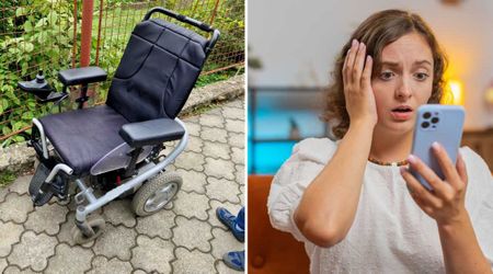 Google issued an ‘imminent danger’ warning about her ‘clicking’ and ‘hissing’ electric wheelchair — 8 seconds later, horror followed