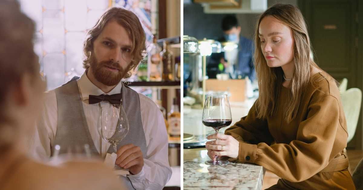 (L) Bartender looking at woman. (R) Sad woman sitting at bar, looking disengaged. (Representative Cover Image Source: Pexels | (L) cottonbro studio, (R) Anna Shvets)