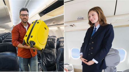 Rude passenger challenged a flight attendant over baggage rules — her calm response got him removed from the plane