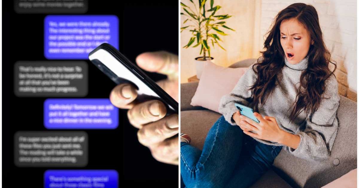 (L ) A person checking messages ; (R) A woman looks stunned reading something on her phone (Representative Cover Image Source: Getty Images | Photo by (L) Tero Vesalainen ; (R) Vilin Visuals)