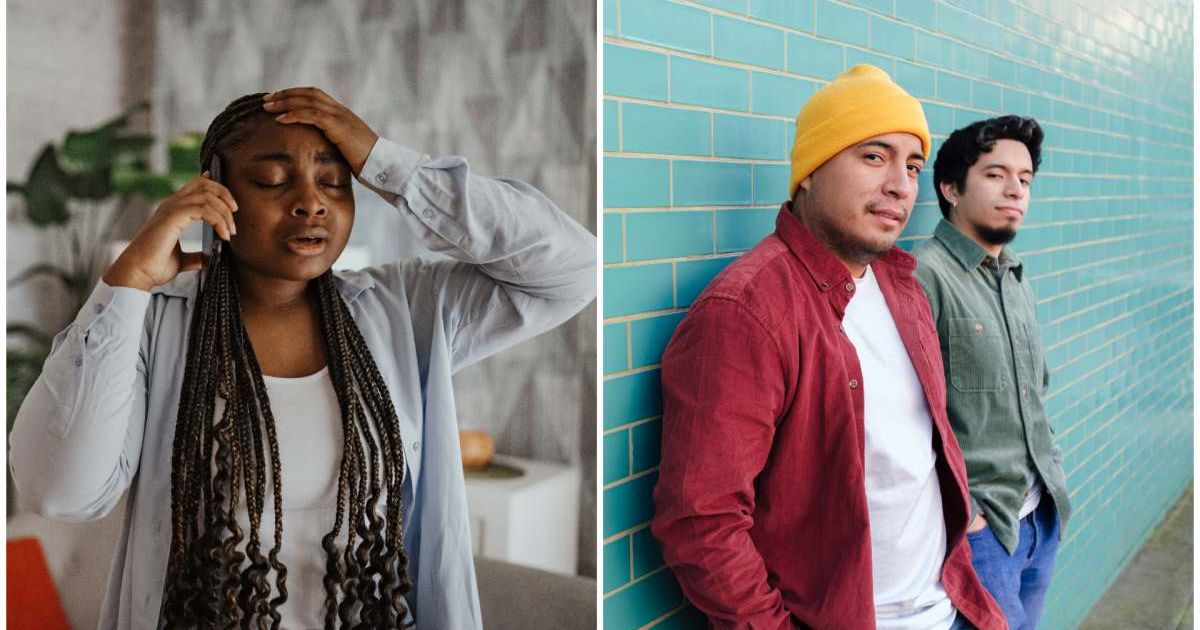 (L ) A woman frantically talking to someone ; (R) two men looking over the other side (Representative Cover Image Source: Getty Images | Photo by (L) South_agency ; (R) Westend61)