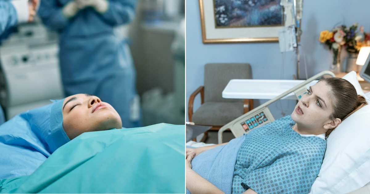 (L) A female patient set to undergo a surgery (R) A female patient in the ICU (Representative Cover Source: Pexels | (L) cottonbro studio; (R) RDNE Stock project)