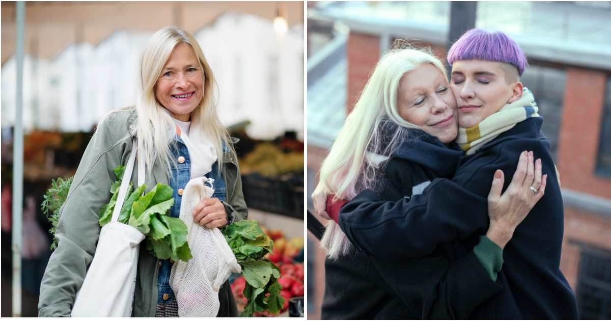 (L) A woman at a grocery store ; (R) Two women greeting each other (Representative Cover Image Source: L - Getty Images | Halfpoint Images ; (R) Pexels| cottonbro studio)