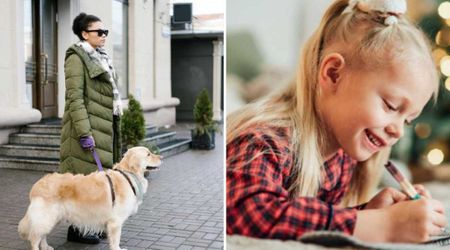 A neighbor stopped them during a routine dog walk to hand over a note from her little daughter — it hit her harder than they expected