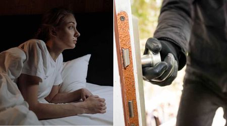 Woman feared a home invasion after hearing loud noises getting closer by the second — but what she saw instead gave her chills