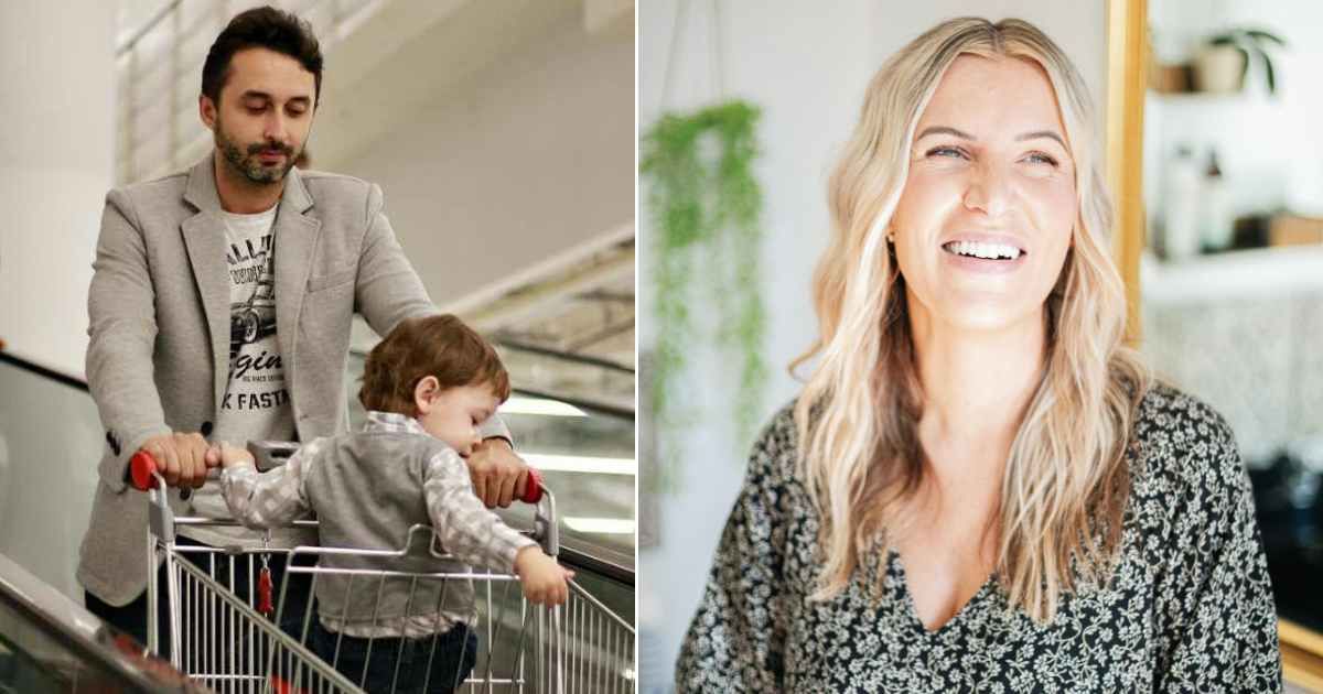 (L) Man shopping with son. (R) Happy woman smiling. (Representative Cover Image Source: Pexels | (L) Vika Glitter, (R) Daniel & Hannah Snipes)