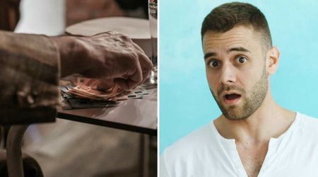 He caught a guy pocketing the tip his friend had left for the server—what he said next left the guy pale-faced