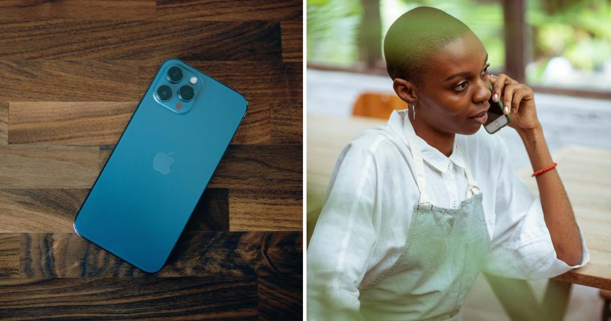 (L) Phone left on table. (R) Woman calling someone. (Representative Cover Image Source: Pexels | (L) Josh Sorenson, (R) Ketut Subiyanto)