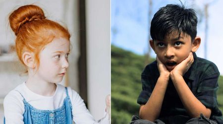 9-year-old dyed red streaks in her hair — and when a boy mocked her, her confident comeback had the internet cheering