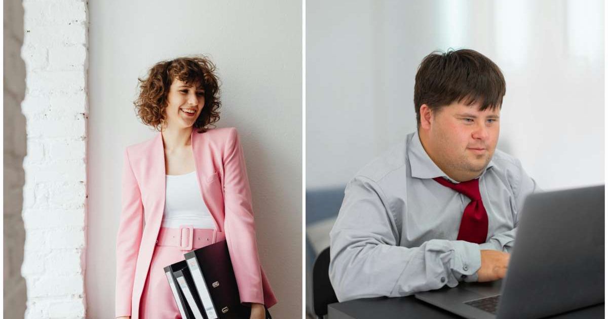 (L ) A female manager ; (R) An obese worker at the front desk (Representative Cover Image Source: Pexels | Photo by (L) www.kaboompics.com; (R) RDNE Stock project)