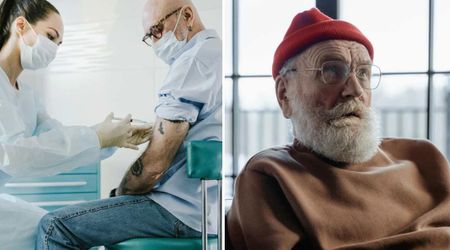 Veteran undergoing chemotherapy heard a familiar name in the cancer center — then stopped cold when he recognized the stranger
