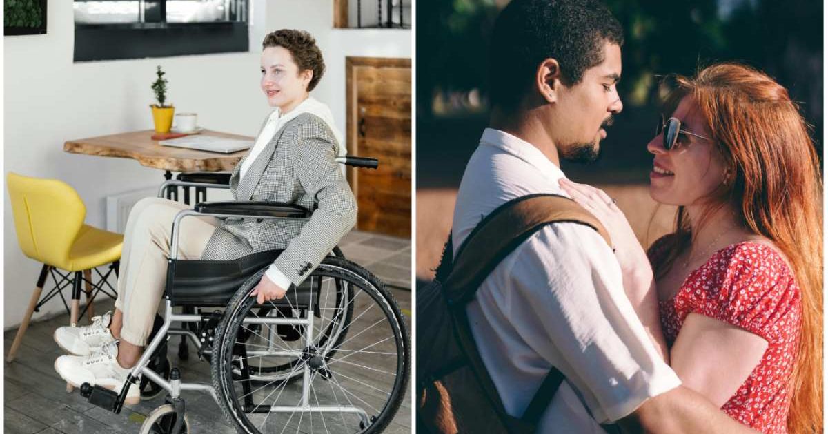 (L ) A wheelchair-bound woman ; (R) A couple (Representative Cover Image Source: Pexels | Photo by (L) SHVETS production ; (R) Guillermo Berlin)
