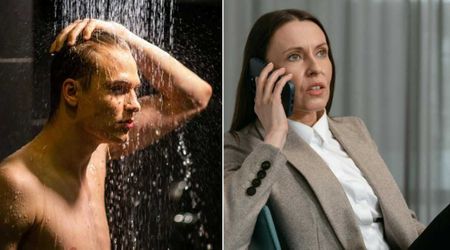 Client heard water running during a call and asked if the business owner was in the shower — his answer made her want to hire him