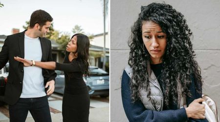 She threw a fit when a man accidentally cut her in line at the airport — his calm response left her apologizing