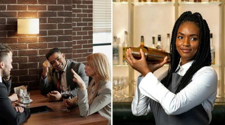 Bartender noticed male coworkers pressuring a woman to keep drinking — so she quietly served her a drink with a secret