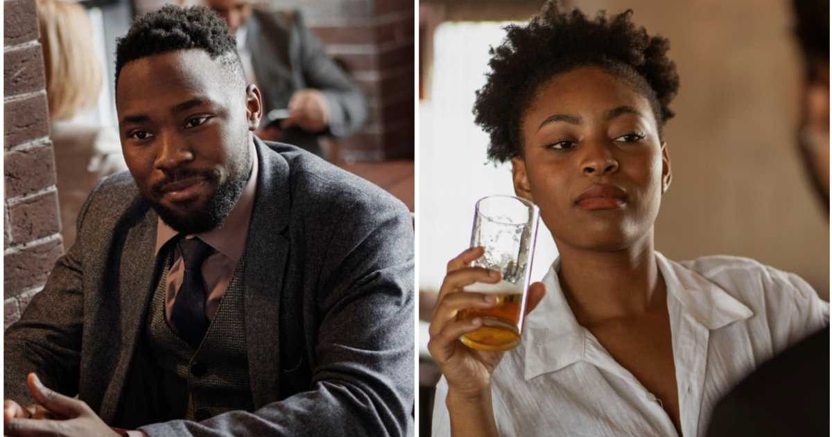 (L ) A man on a date ; (R) A woman looking annoyed at someone (Representative Cover Image Source: Pexels |  (L) August de Richelieu ; (R) Ketut Subiyanto)