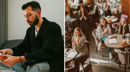 Girlfriend dropped her $6 earring as he reached for his wallet to pay the bill — the mix-up got them a $70 discount