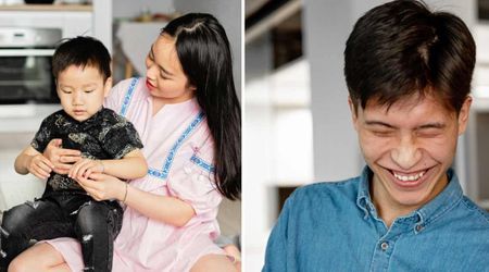 Toddler asked mom what year she was born. When she replied 1989, his next two cheeky questions left his dad rolling with laughter 