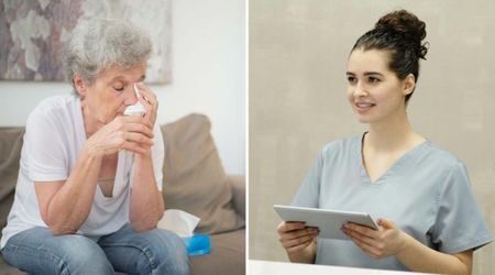 Mom caring for her terminally ill 36-year-old son broke down from exhaustion before a nurse’s innocent remark made her laugh through tears