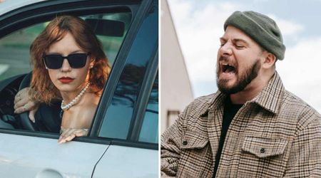 Stranger smoking against her car ignored every warning to move — her silent move seconds later had him cursing her out