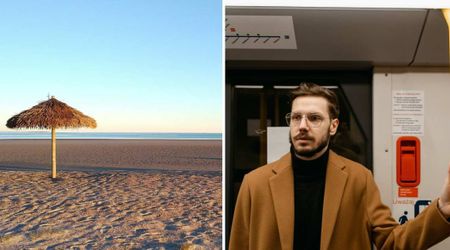 American in London stunned to see subway ad promoting a surprising US beach getaway: 'The summers here are oppressive'