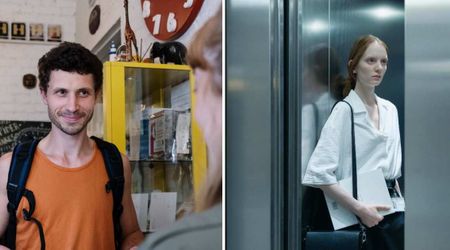 A man at the hotel kept demanding her room number — her clever lift trick became a safety lesson for solo women everywhere 