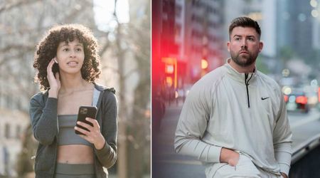 Woman wearing AirPods had no idea a creepy man was stalking her — until a stranger’s quiet gesture made her blood run cold