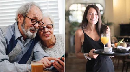 Elderly couple took 15 minutes to reach their table from their car — then the husband said three words that broke the server