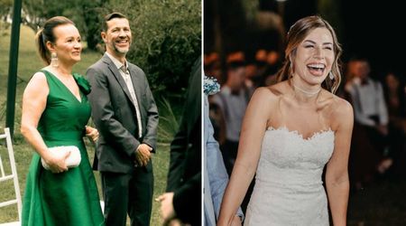 Divorced parents had to make an entry together on daughter’s wedding day — they chose a song that had the guests in stitches