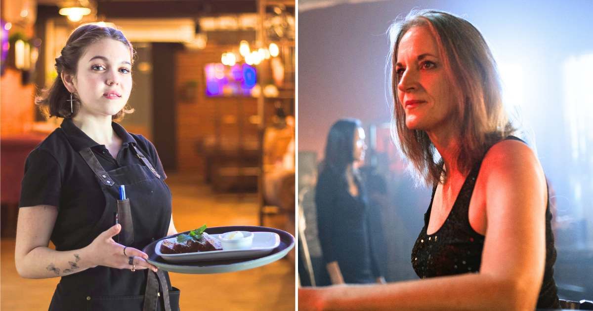 A bartender smirking while serving (L) An angry woman at a bar (R)(Representative Cover Image Source: Pexels Images | Photo by Kenzhar Sharap and RDNE Stock project)