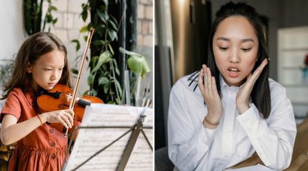 Her father told her the violin teacher she loved had died — years later, a Christmas card exposed the lie and shattered her as an adult