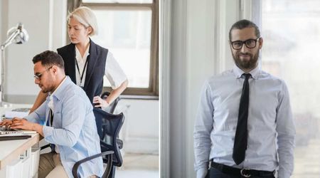 His power-hungry ex-boss showed up at his new job and tried to shame him — but one response from his new boss shut her up