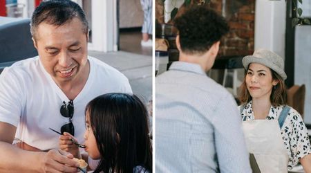 One minute before closing, a family walked in for dessert leaving the server annoyed — then one look at the dad melted her heart