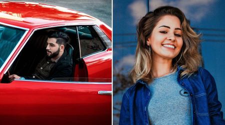 Couple stole a parking spot someone was already waiting for with their blinker on — one calm comment about their gorgeous car made them drive away