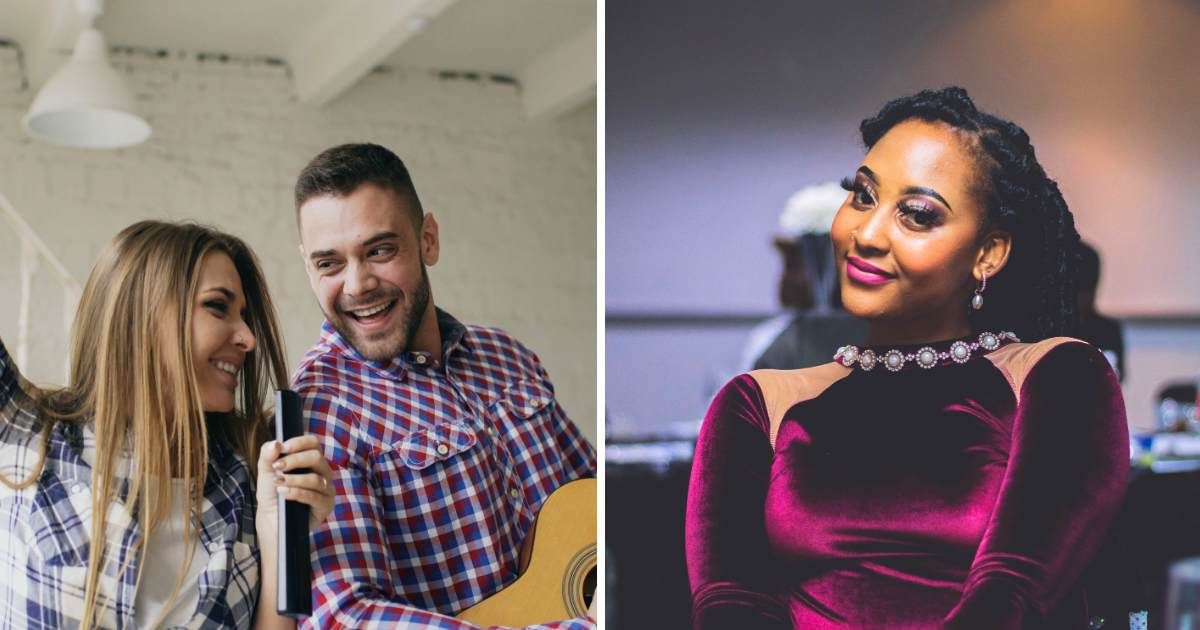 (L) People singing karaoke. (R) Woman looking at someone. (Representative Cover Image Source: Pexels | (L) Vitaly Gariev, (R) Lutha Dindi)