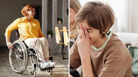 Mom stopped a woman in a wheelchair to say her visible bra straps were testing her sons’ ‘purity’ — her comeback left the boys bright red