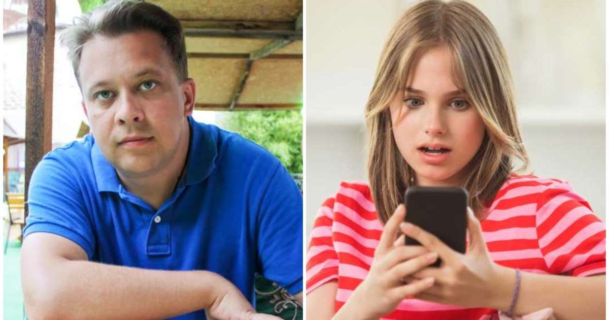 (L) A middle-aged man looking at someone ; (R) A young woman looks shocked, reading something on her phone (Representative Cover Image Source: Getty Images |(L) Goroda ; (R) izusek)