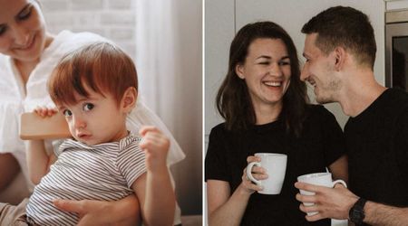 Parents told their kids they were expecting a third baby — their firstborn's question about their middle child left them in stitches
