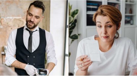 40-year-old was thrilled to get a surprise 10% discount while dining—until the receipt revealed the awkward reason behind it