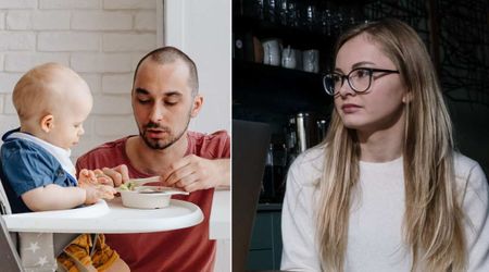 Mom stunned when a fellow parent said he was 'giving it a try' with his kids alone while wife was busy. His hunting season comment made it worse.